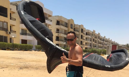 Kiteboarding courses with IKO-instructors of Kite-Active Team in Red Sea Governorate