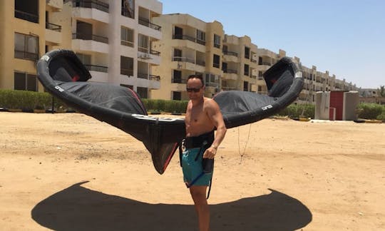 Kiteboarding courses with IKO-instructors of Kite-Active Team in Red Sea Governorate