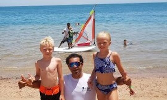 Windsurfing courses with WWS-instructors of Kite-Active in Red Sea Governorate