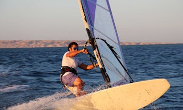 Windsurfing courses with WWS-instructors of Kite-Active in Red Sea Governorate