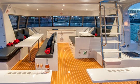 Luxury Catamaran for Private Charter in Cape Town, South Africa