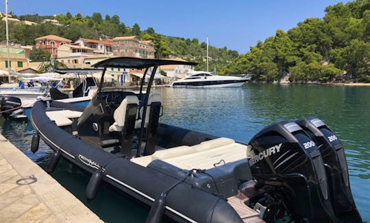 Techonull 909 RIB for 8 Person Available (Rent this boat only with Skipper) in Agios, Georgios
