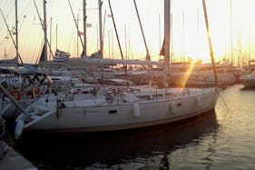 Charter this Sun Odyssey 47 Sailboat - 10 People Capacity in Alimos, Greece
