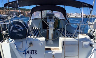 'Sabik' Oceanis 393 Clipper Monohull Charter & Trips in Carloforte