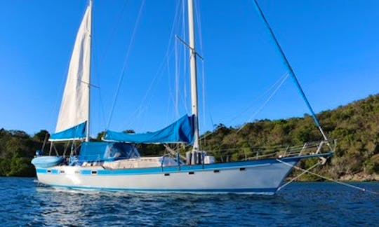 72 ft Cruising Monohull Charter for 4 Peopl in St. Thomas, US Virgin Islands