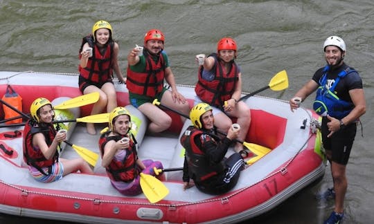 Aventura de rafting em Şenyamac Koyu, Turquia