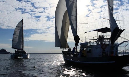 Charter the 63' Sailing Schooner "LuLu" in Tallinn, Estonia