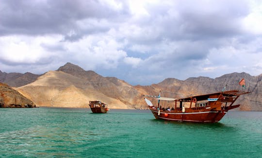 Full-Day Khasab Dhow Cruise for 25 People in Al Khasab, Oman