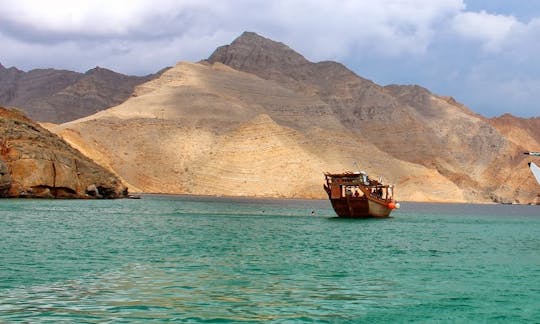 Traditional Omani Dhow Boat Cruises on the Historical Telegraphic Island