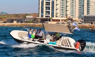 2018 Deck boat rental in Herzliya