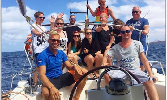 Half day sailing trip in Sal, Cape Verde, on a BENETEAU 40 