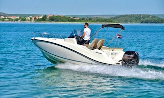 Quicksilver 605 Open Boat rental in Zadar, Croatia