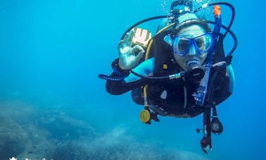 フヴァル島でのスキューバダイビングとシュノーケリングツアー（シーボブ、シーバイク、小型ボートのレンタル）