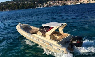 Private Boat Tours on Brandnew Baracuda Shark BF23 RIB for 7 People in Split, Croatia