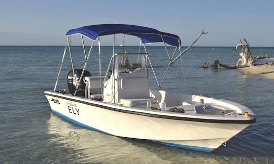 Enjoy Fishing in West End Grand Bahama, The Bahamas on 19’ Mako Center Console