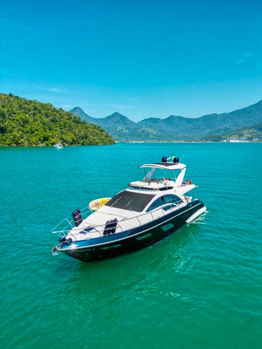 53ft Penelope Intermarine Power Mega Yacht Rental in Angra dos Reis, Brazil