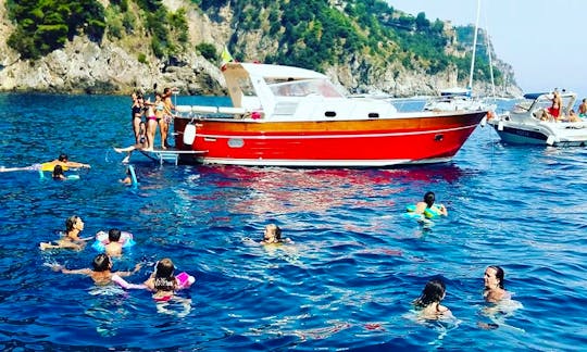 Private Day Charter On 38' Aprea Mare Motor Yacht In Positano, Italy