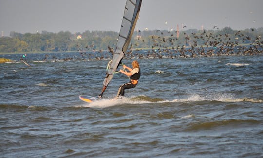 Windsurfing Lessons in Wilkasy, Poland