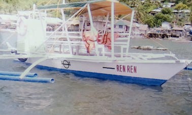 20-People Boat Rental for Dolphin Watching and Sandbar in Bais City, Philippines