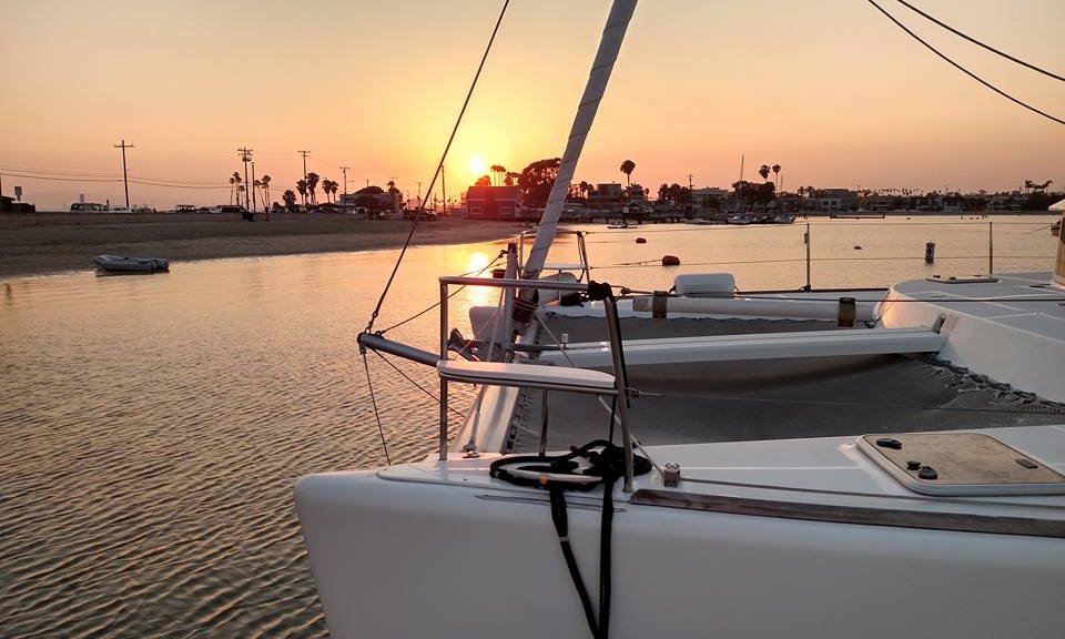 bareboat sailboat charter southern california