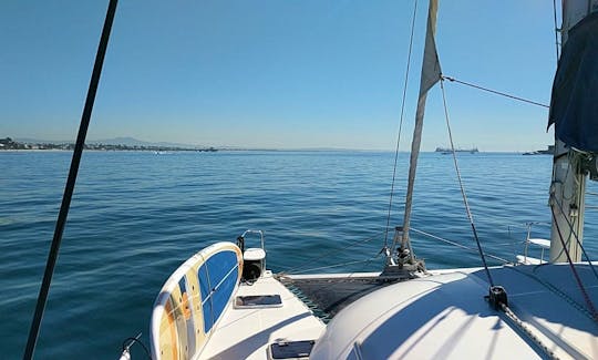 Sailing catamaran for parties / events in Long Beach!