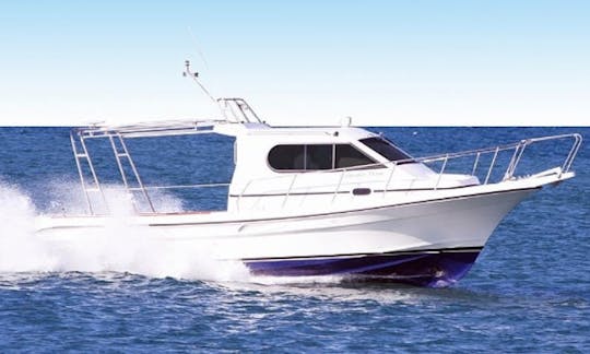 Kreta Mare Cruiser 8.98 Fishing Charter in Paphos with Captain Constantinos