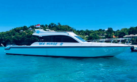 Luxury Private Motor Yacht in Bali Indonesia (Snorkeling, Fishing)