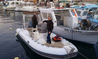 Capelli Tempest 600 RIB Boat with 115 Hp Yamaha Outboard Rental in Marseille