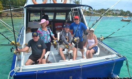 40ft Fisherman Charter for 6 Anglers in Cap Malheureux, Mauritius