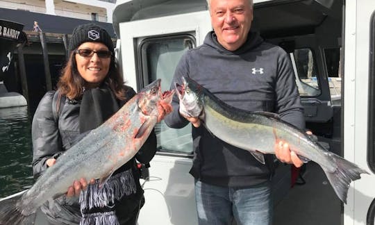 Enjoy Fishing On Cuddy Cabin In Ketchikan, Alaska