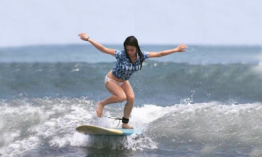 Fun Surf Lessons in Kuta, Bali