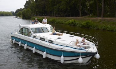 Canal Yacht para explorar Anjou (6/8 pessoas)