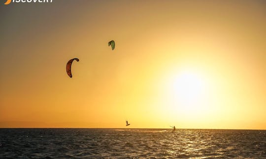 Kitesurfing courses and events in El Gouna