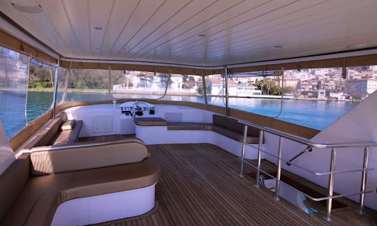 Crewed Charter a 26 People Motor Yacht in İstanbul, Turkey