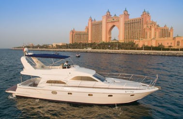 Luxury and Excitement Onboard 60' Gulf Craft Yacht in Dubai, UAE