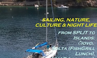Two days Trip w 42 foot Sailing Boat from Split