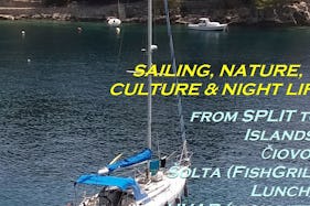 Two days Trip w 42 foot Sailing Boat from Split