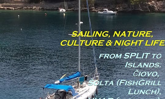 Two days Trip w 42 foot Sailing Boat from Split