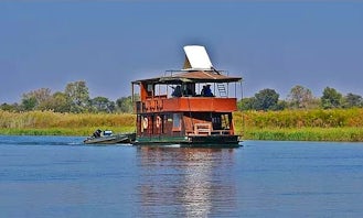 Affordable 4 Days and 5 Nights Houseboat Fishing Trip in Botswana