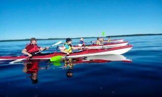 Double Fibergkass Kayaks for Rent in Kuopio