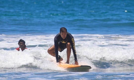 Fun & Safe Surf Lesson With Stand-up Guarantee In Kuta, Bali