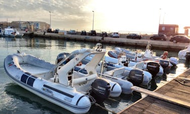 Sun Sea Sail on a RIB in Agrigento-Noleggio Gommoni, Italy