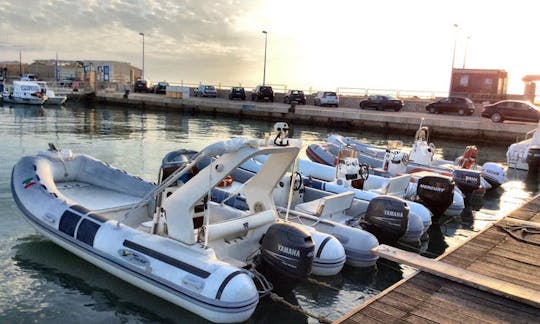 Sun Sea Sail on a RIB in Agrigento-Noleggio Gommoni, Italy