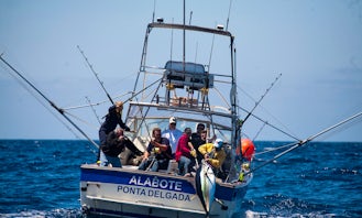 Big game fishing in Ponta Delgada, Azores