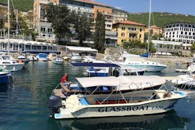 Glass bottom boat Tour in Opatija, Croatia