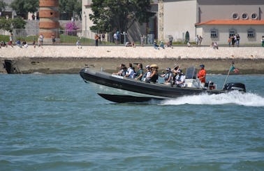 Lisbon Cultural Boat Tour on a Speedboat 1h