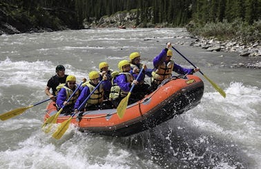 Rafting West of Sundre, Canada