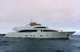 127' Grand Majestic Power Mega Yacht Charter in Galapagos Islands