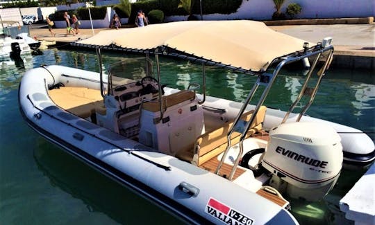 Amazing 2007 Valiant VG 750 RIB Rental In Eivissa, Spain