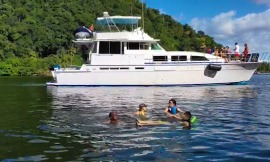68' Bertram Power Mega Yacht Charter in Trinidad and Tobago